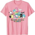 thumbnail image 1 of Sanrio Hello Kitty & Friends Power in Kindness Light Pink Classic Fit T-Shirt, Short Sleeve, Tee Gift For Men Women Cat Lovers, Light Pink Color, Size 3XL, 1 of 2