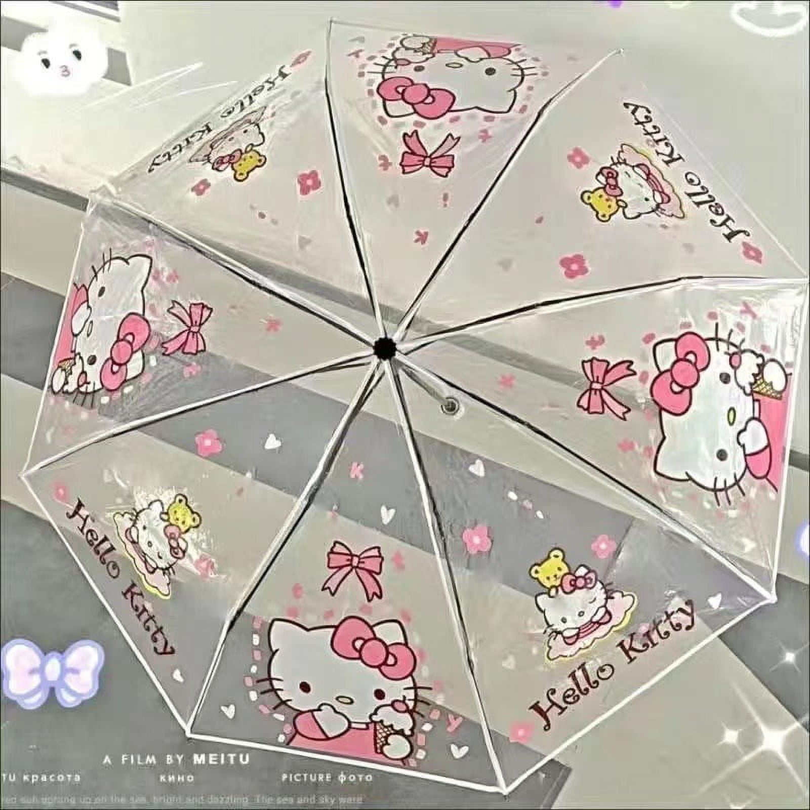 Sanrio Hello Kitty Fully Automatic Umbrella Cartoon Kuromi Cinnamoroll