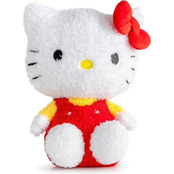 Sanrio Hello Kitty Fuzzy Red Dress 2.5 lb Weighted Plush Pillow Buddy