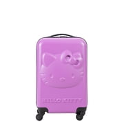 Sanrio Hello Kitty Girls 20" Embossed Luggage -Pink
