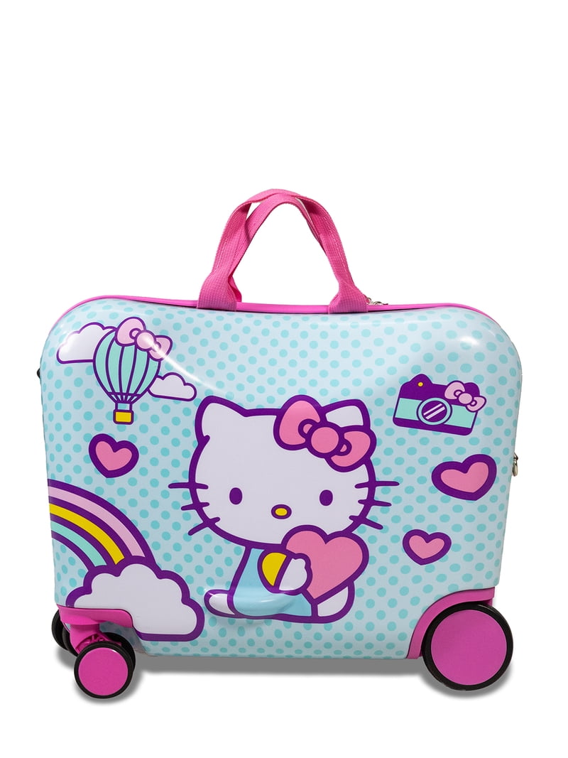 Kid's Sanrio Hello Kitty Character Ride On Scooter Hardside