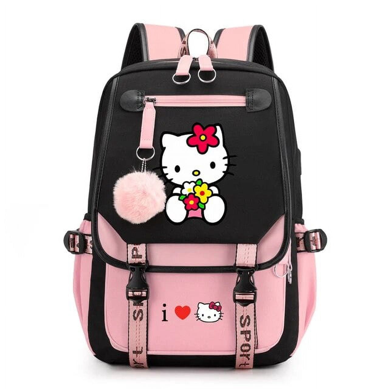 Sanrio Hello Kitty Girls Backpacks Teenager USB Kuwait Ubuy