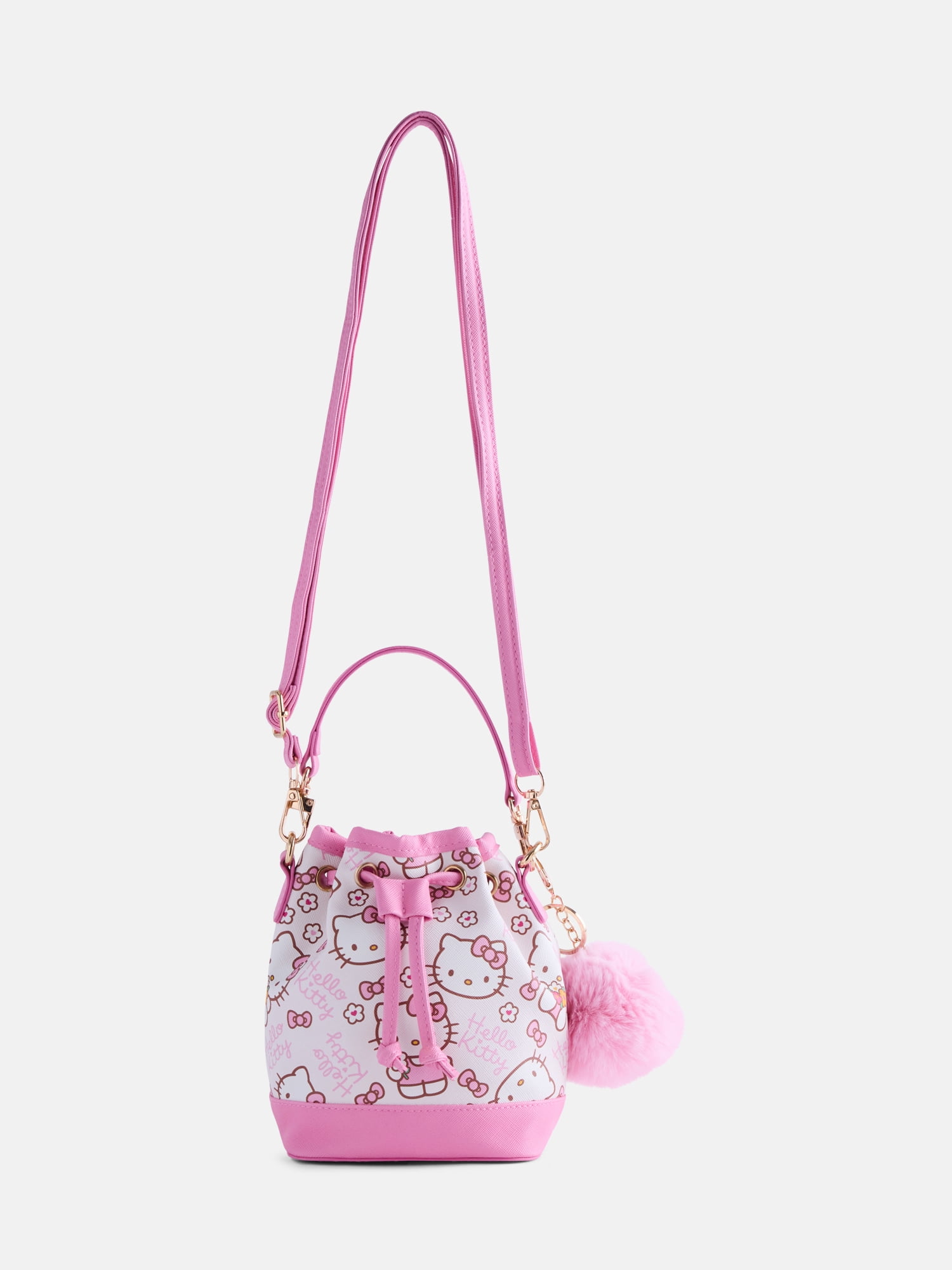 Hello Kitty Girls Drawstring Bag, Pink