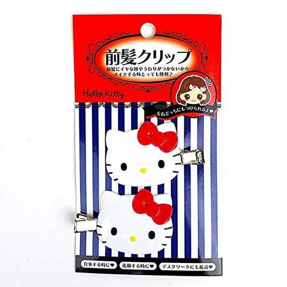 Sanrio Hello Kitty Hello Kitty Bangs Clip Accessory Hairpin Red Goods