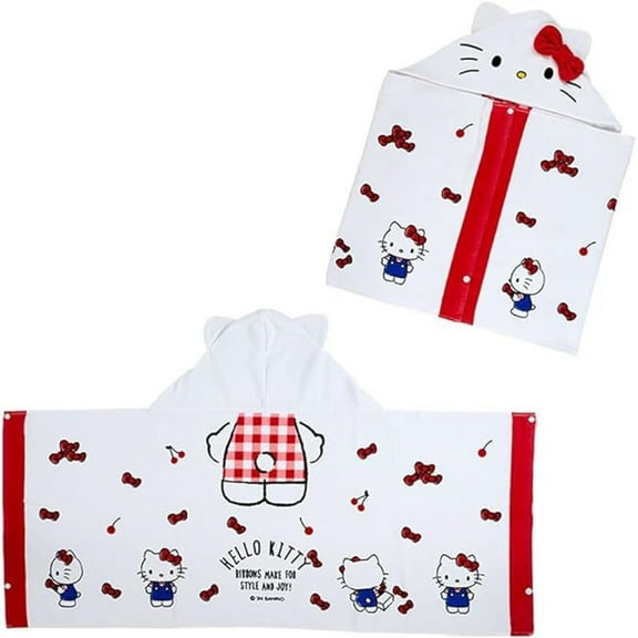 Sanrio Hello Kitty Hooded Towel
