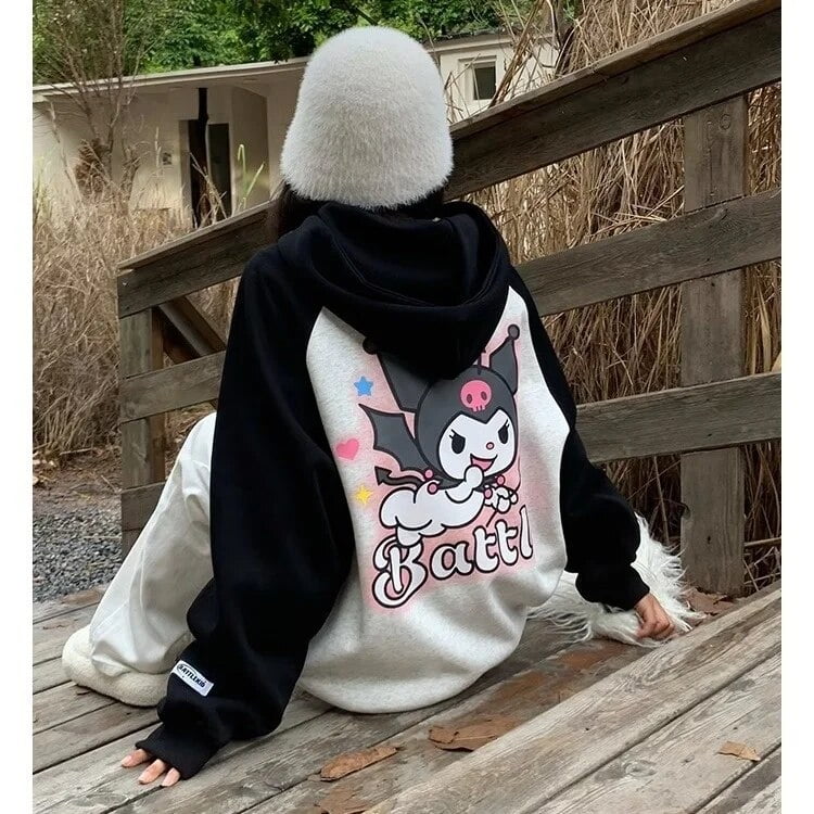 Sanrio Hello Kitty Hoodies Cartoon Kuromi Melody Ghana Ubuy