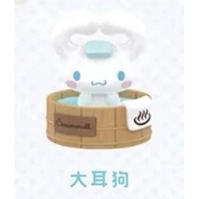 Sanrio Hello Kitty Hot Spring Series Figure Cinnamoroll Pochacco Pompom