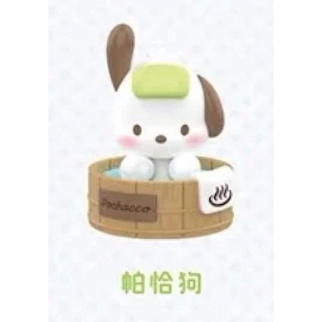 Sanrio Hello Kitty Hot Spring Series Figure Cinnamoroll Pochacco Pompom