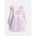 thumbnail image 1 of Sanrio Hello Kitty, Infant & Toddler Girls Holiday Glitter Mesh Ballerina Dress, Sizes: 12M–5T, 1 of 3