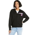 Sanrio Hello Kitty Juniors Zip Up Hoodie with Long Sleeves, Sizes XS