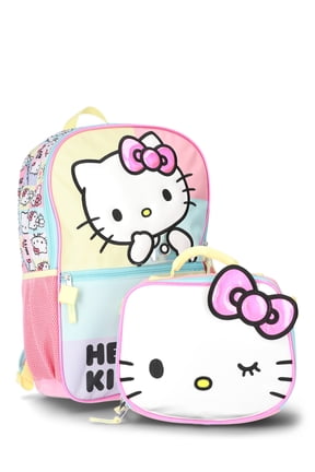 Hello Kitty Girls 17" 2-Piece Backpack & Lunch Set, Pink