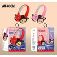 Sanrio Hello Kitty Kuromi Bluetooth Headphone Wireless Headsets Cartoon With Mic Foldable 4650