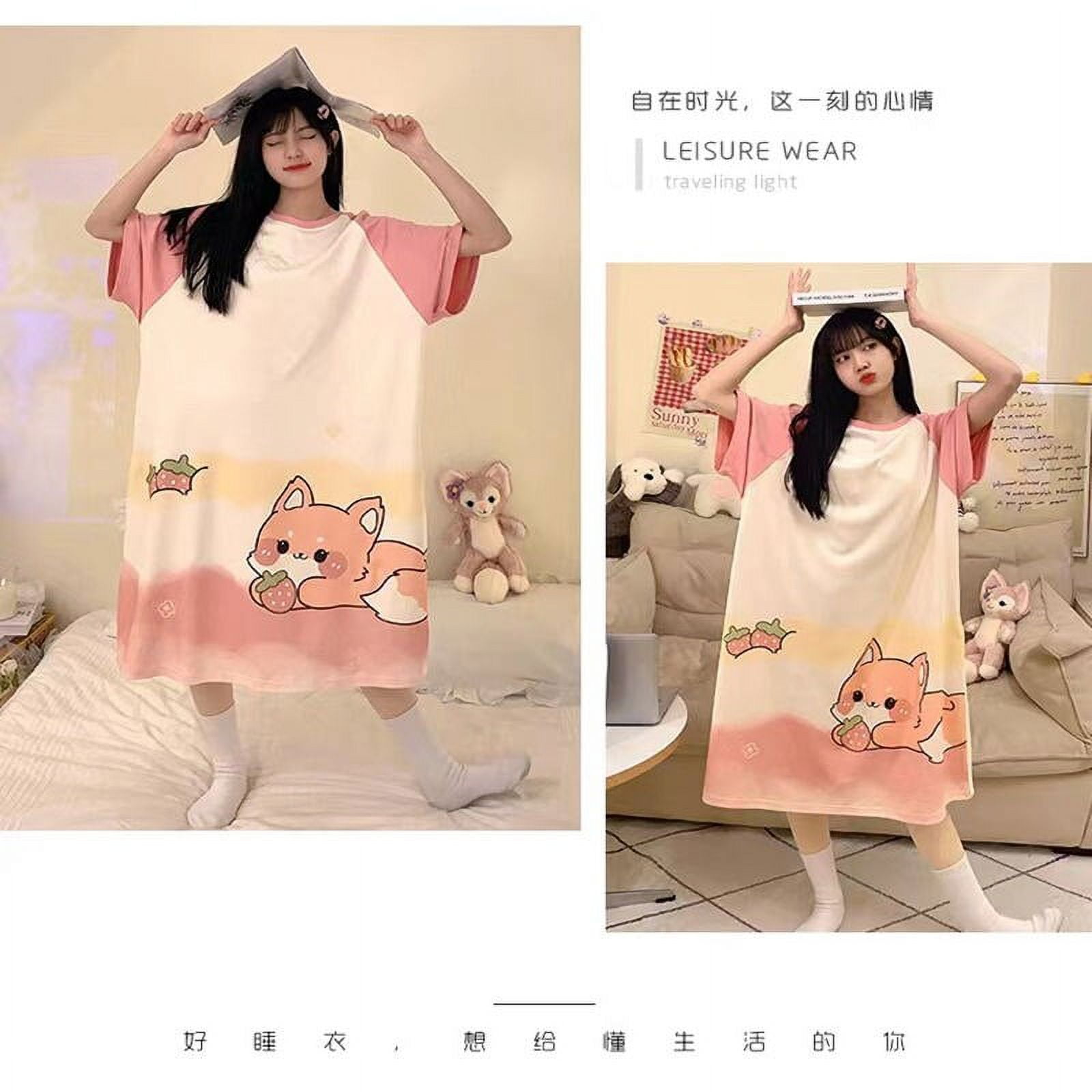 Sanrio Hello Kitty Kuromi Pochacco Kawaii Pajamas Disney Pajamas Summer