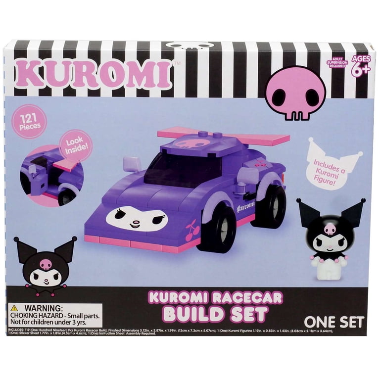 Sanrio Hello Kitty Kuromi Racecar Building Block Set - Walmart.com
