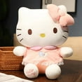 thumbnail image 1 of Sanrio Hello Kitty Kuromi Throw Pillow Baby Stuffed Toys Anime Cat Plush Toys Plushie Gifts  Dolls, 1 of 10