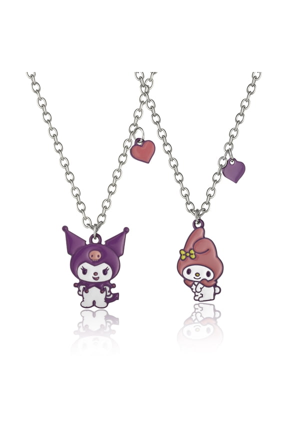 Sanrio Hello Kitty Kuromi and My Melody Necklace Set
