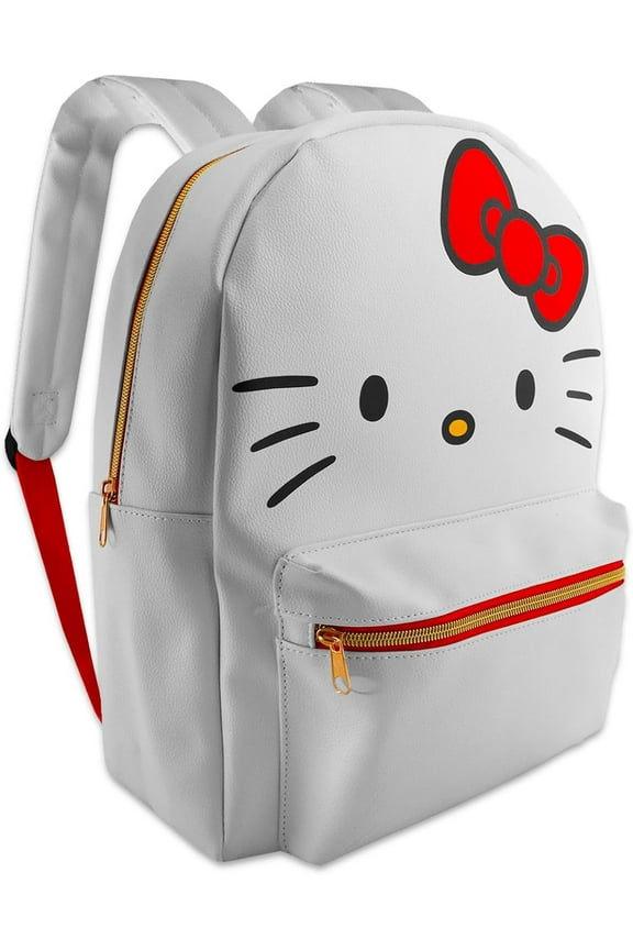Sanrio Hello Kitty Large Backpack 16 Inches Leatherette All-over In-print Backpack