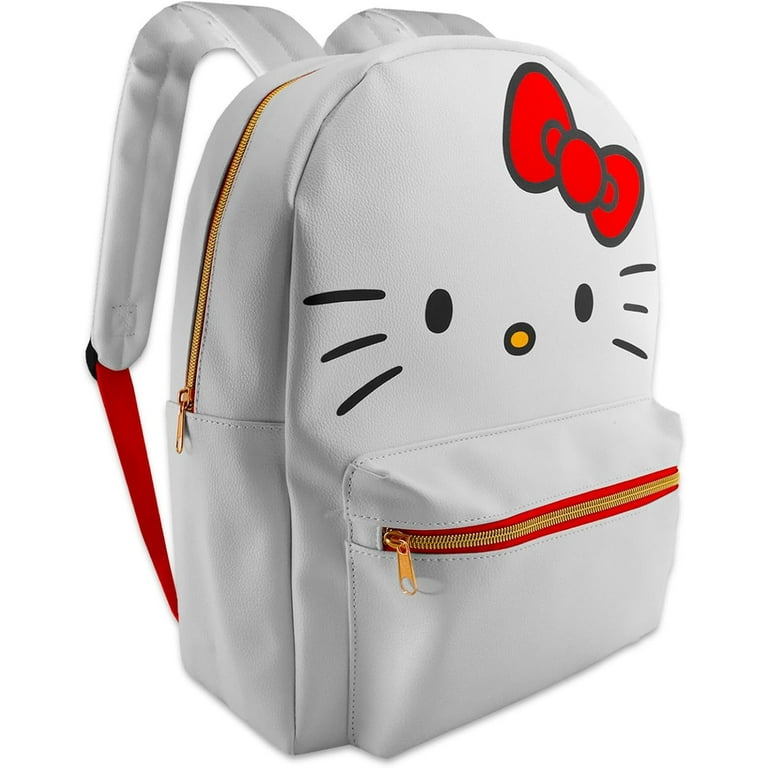Hello Kitty Bags | Hello Kitty Faux Leather Backpack Nwt | Color: Red/White | Size: Os | Valedepitt's Closet Hello Kitty Bags | Hello Kitty Faux Leather Backpack Nwt | Color: Red/White | Size: Os | Valedepitt's Closet