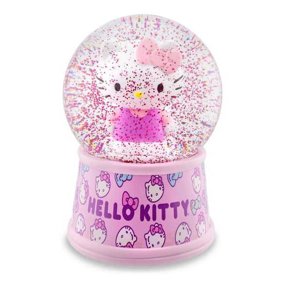 Sanrio Hello Kitty Light-Up Snow Globe | 6 Inches Tall