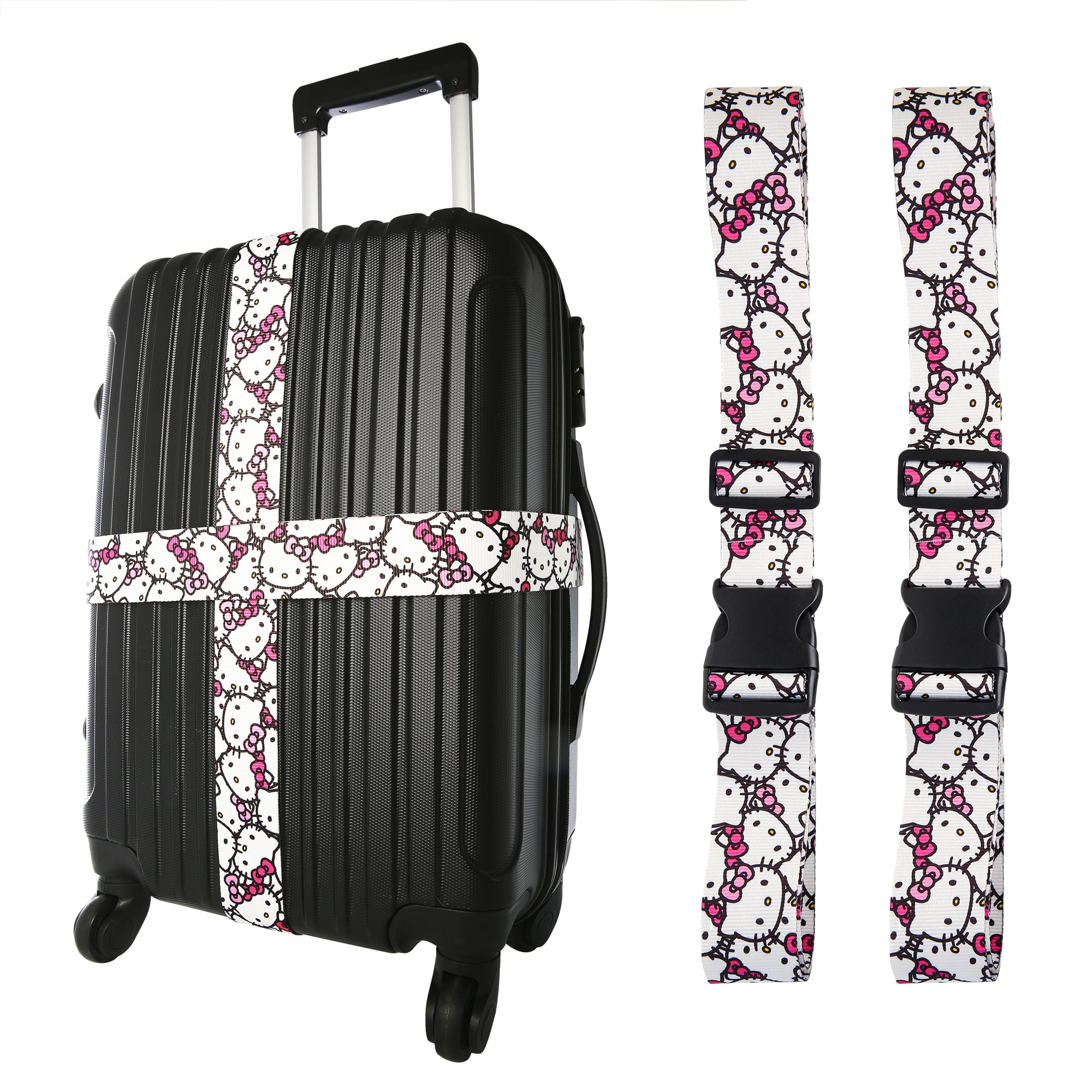 Sanrio Hello Kitty Luggage Strap 2Piece Set Officially Licensed