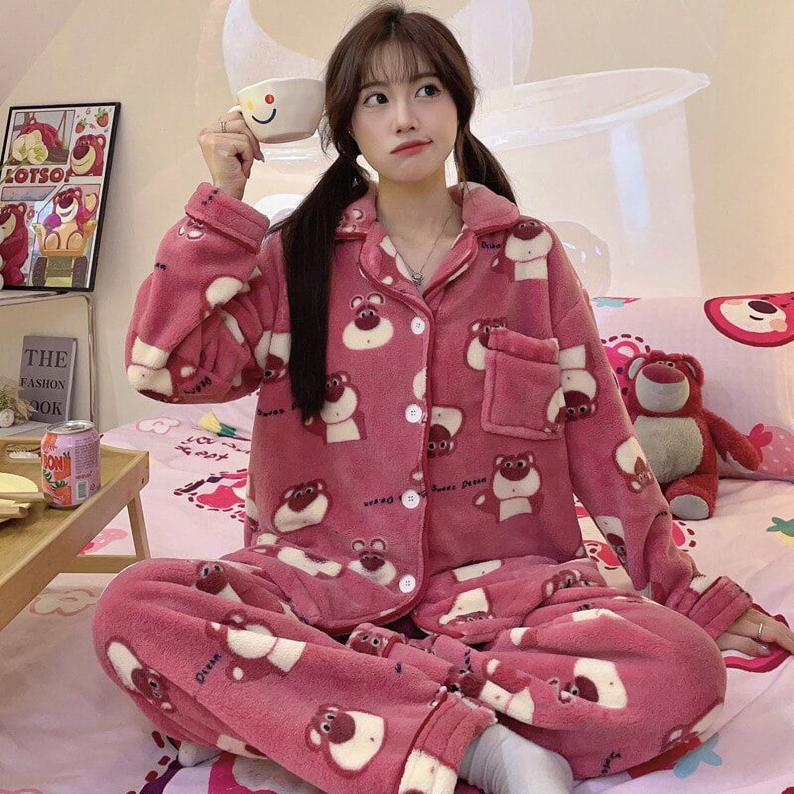 Sanrio My Melody Fluffy Pajamas Pj Pants Y2k Kawaii Cartoon Casual Cute  Pink Sleepwear Women Home Pyjama Pants Female Trouser - AliExpress
