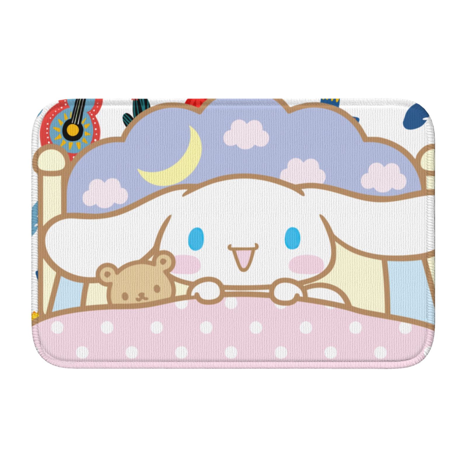 Sanrio,Hello Kitty,Melody,Kuromi,Cinnamoroll,Cartoon Bath Mat Rug Super