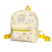 Sanrio Hello Kitty Melody Women Backpack Children PU Leather Small Knapsack Preppy Style School Travel Bag Mini Rucksacks