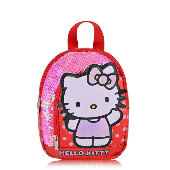 Sanrio Hello Kitty Mini Backpack for Girls - Red