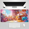 thumbnail image 1 of Sanrio  Hello Kitty Mouse Pad Gamer Pc Gaming Accessories Rubber Mat XXL Deskmat Mats Keyboard Cabinet Mause Laptops, 1 of 1