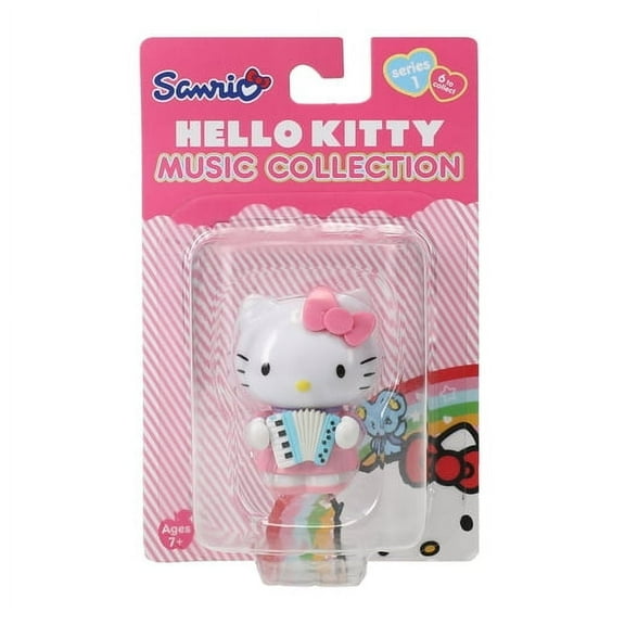 Sanrio: Hello Kitty Music Collection Accordion Kitty Action Figure, with Adorable Design
