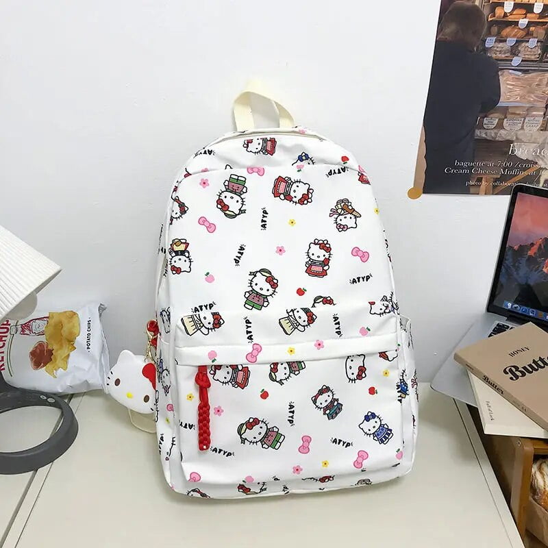 Sanrio Hello Kitty New Backpacks Y2k Girl Cartoon Kuromi Melody Korean ...