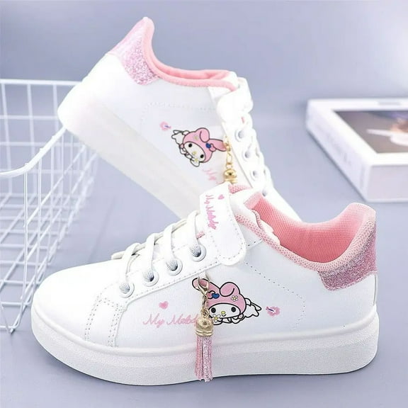 Sanrio Hello Kitty Non-slip Casual Shoes Cartoon Kuromi Sports Shoes Cute Sneakers Christmas Gifts