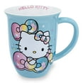 thumbnail image 1 of Sanrio Hello Kitty Pastel on Rainbow Wide Rim Ceramic Mug | Holds 16 Ounces, 1 of 6