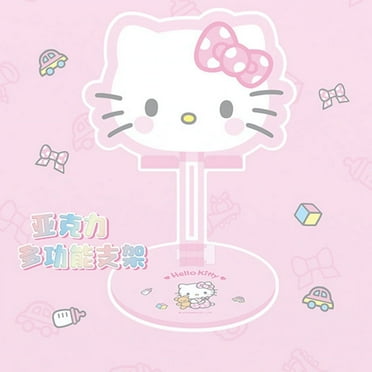 Sanrio Hello Kitty Phone Holder Kawaii Kitty Cartoon Universal Tablet Holder for Tabletop Decor Gifts