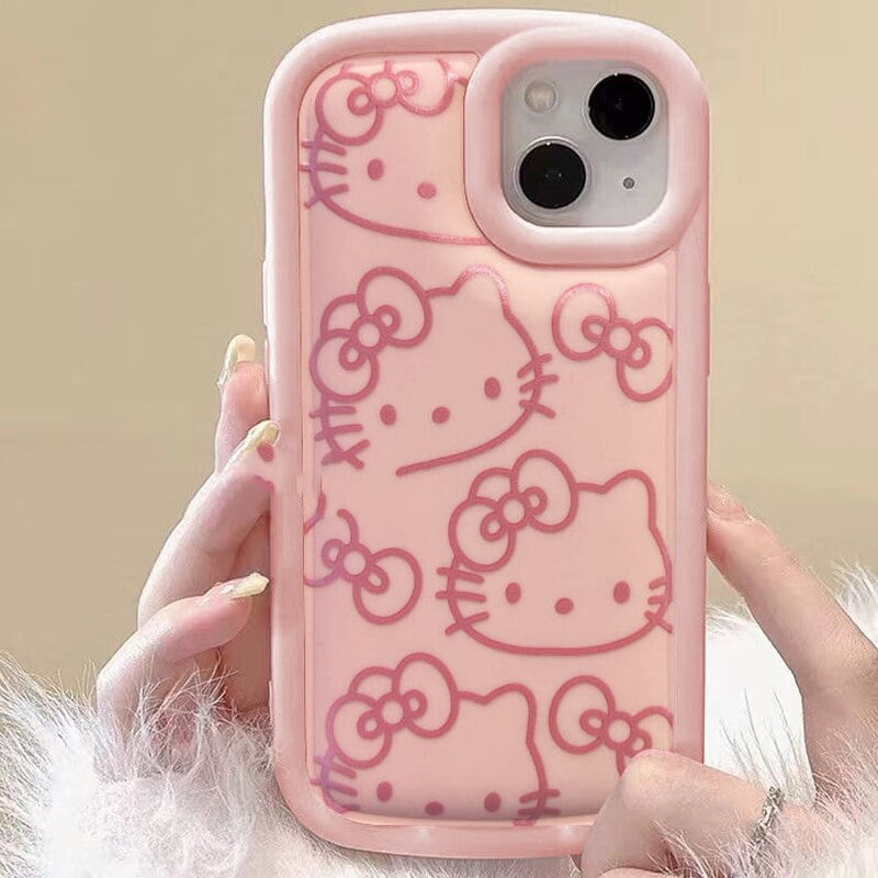 Sanrio Hello Kitty Phone Protective Cases For Apple Iphone 15 14 13 11 ...