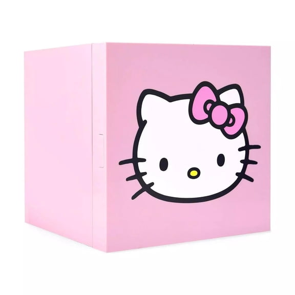 Sanrio Hello Kitty Pink 6.7L Single Door Mini Fridge Y101