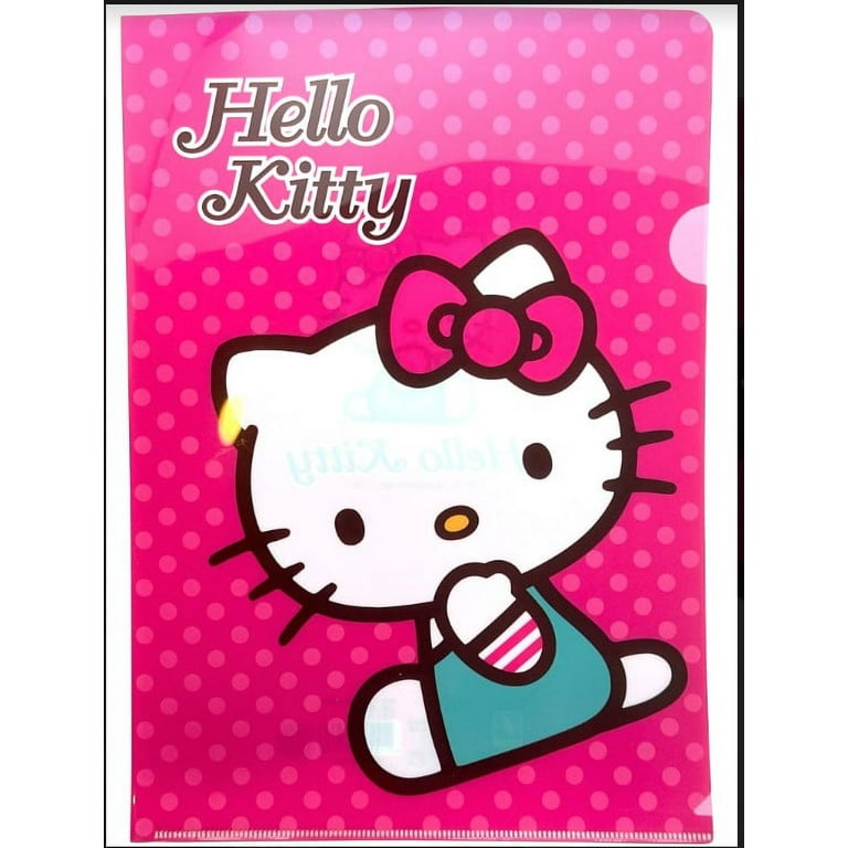 Sanrio Hello Kitty Pink Dots Document Sleeve Folder - Walmart.com