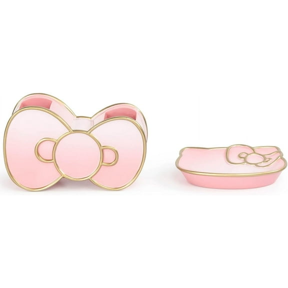 Sanrio Hello Kitty Pink Ombre 2 Piece Soap Dish & Toothbrush Holder Set