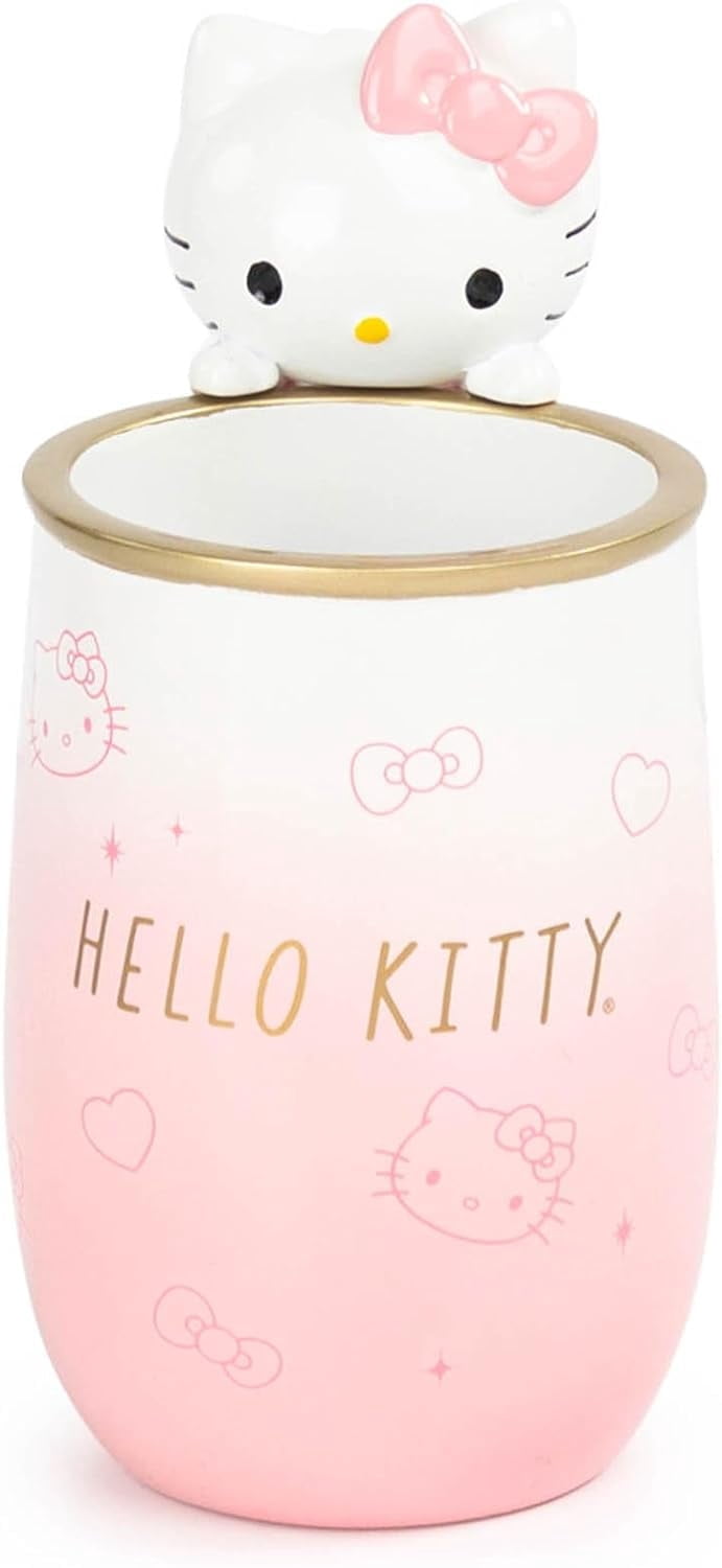 Sanrio Hello Kitty Pink Ombre Bathroom Tumbler with Multi-Purpose