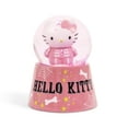 thumbnail image 1 of Sanrio Hello Kitty Pink Skeleton 3-Inch Mini Light-Up Snow Globe, 1 of 8