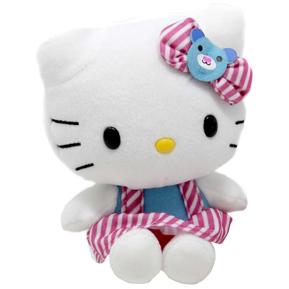 Sanrio Hello Kitty Plush [Pink Stripe Dress]