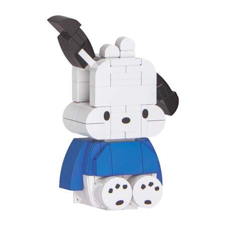 Sanrio Hello Kitty Pochacco Block Figure Build Kit - 117 Pieces