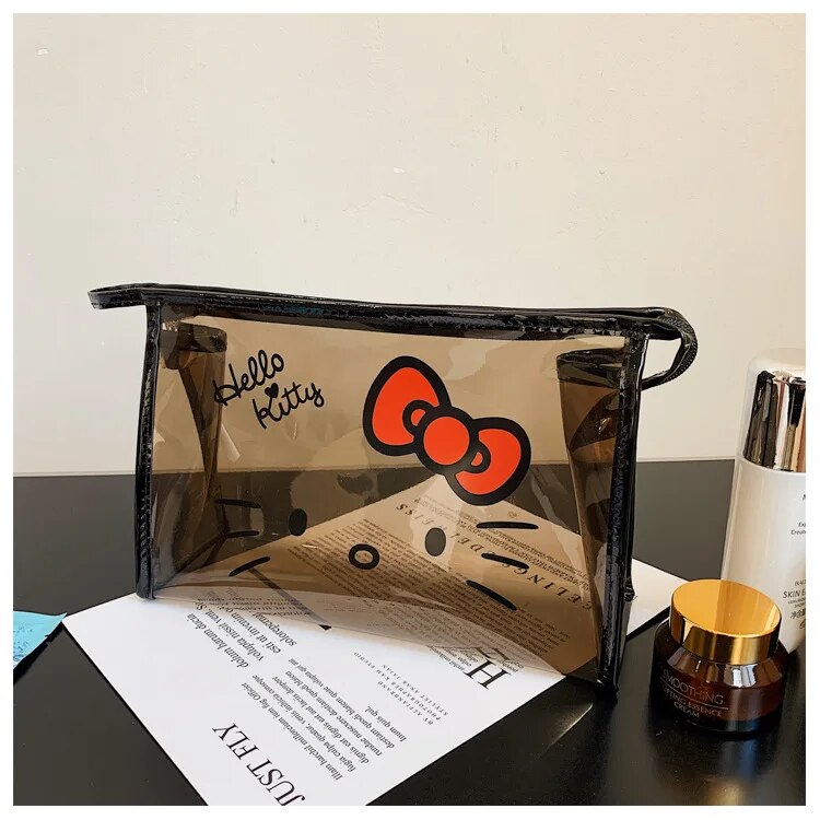 Sanrio Hello Kitty Portable Cosmetic Bag Makeup Case Wash Bag Women Bag