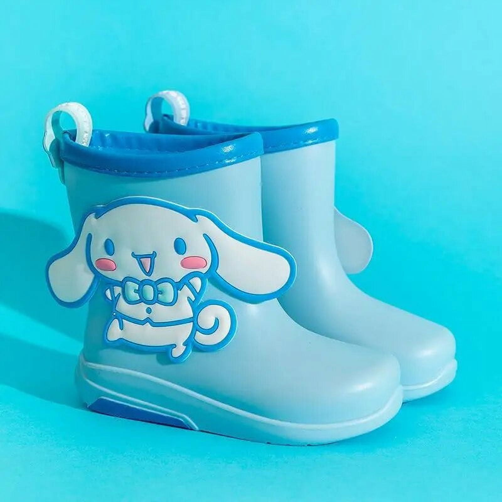 Sanrio Hello Kitty Rain Boots Sweet Children Anime Figure My Melody