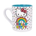 thumbnail image 1 of Sanrio Hello Kitty Rainbow Glitter Ceramic Mug | Holds 14 Ounces, 1 of 7