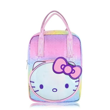 Sanrio Hello Kitty Rainbow Mini Backpack for Girls - Pink