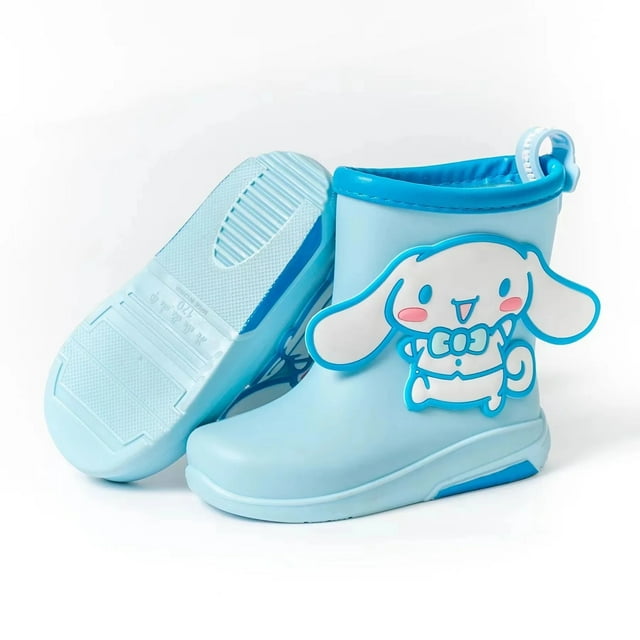 Sanrio Hello Kitty Rubber Rain Boots Cartoon Cinnamoroll Kuromi Kid‘s