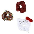 thumbnail image 1 of Sanrio Hello Kitty Scrunchy 3-Pack, 1 of 2