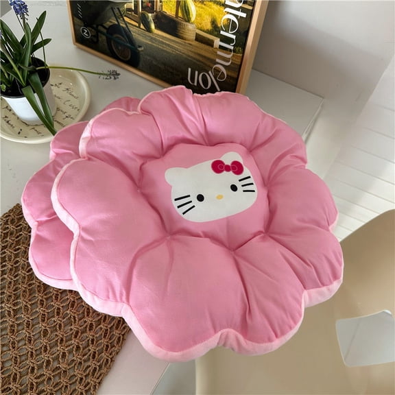 Sanrio Hello Kitty Seat Cushion Cartoon Home Chair Mat Bedroom Decoration