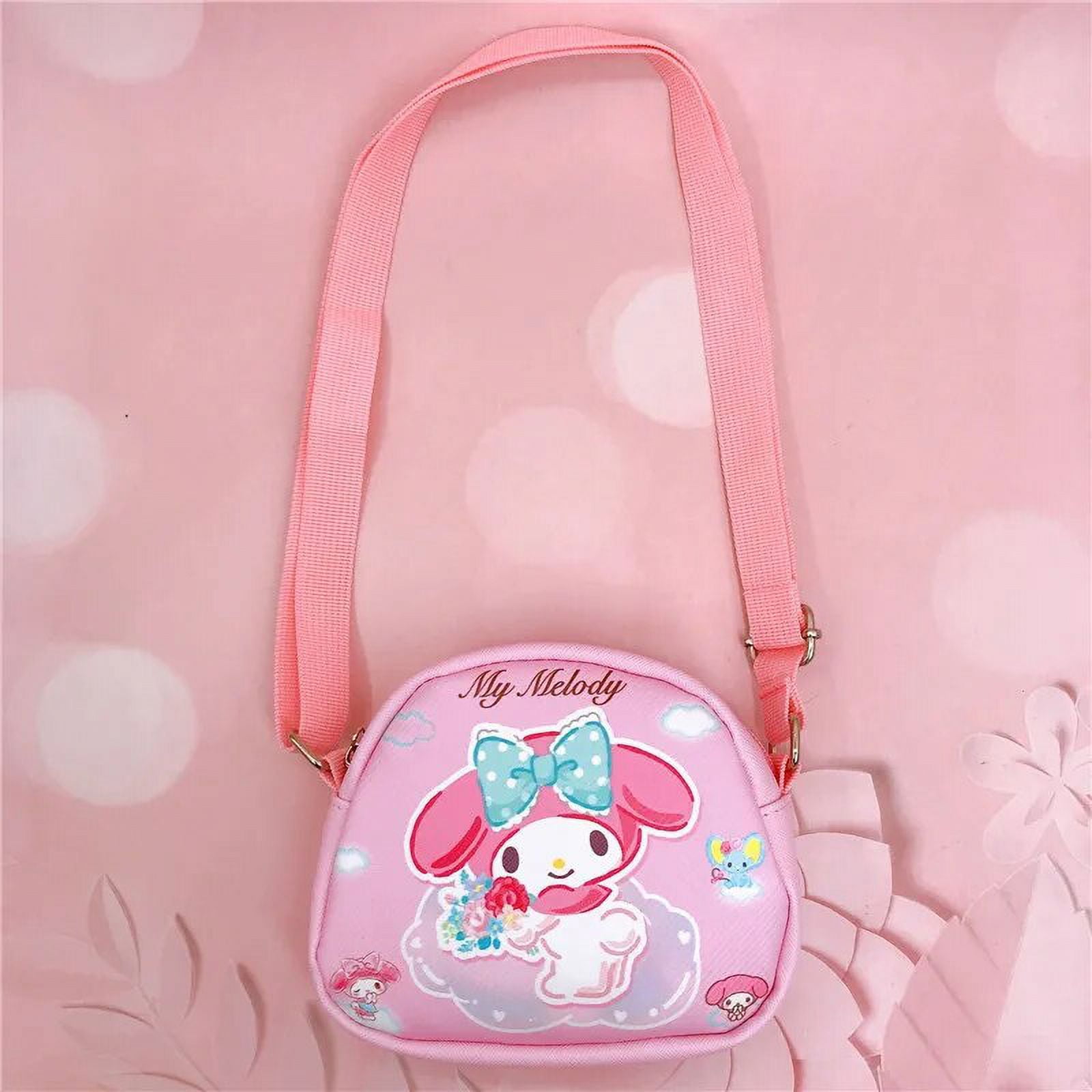 Sanrio Hello Kitty Shoulder Bag Kawaii Cinnamoroll Kuromi Pochacco